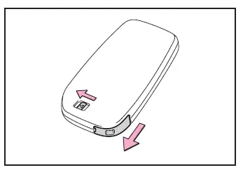 Batterie für elektronischen Schlüssel