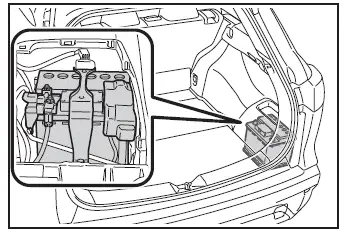 12-Volt-Batterie (Motor M20A-FXS)